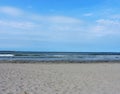 Beautiful beach landscape in summer Tallinn