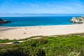 Beautiful Beach, Langre, Cantabria, Spain Europe