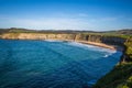 Beautiful Beach, Langre, Cantabria, Spain Europe.