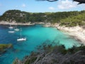 Beautiful beach in Menorca Royalty Free Stock Photo