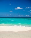 Beautiful beach in Mexico Royalty Free Stock Photo