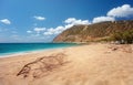 Beautiful beach in Milos, Cyclades, Greece