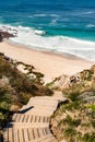 Beautiful beach next to the Cape of Good Hope South Africa Royalty Free Stock Photo