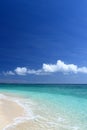 Beautiful beach in Okinawa Royalty Free Stock Photo