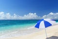 Beautiful beach in Okinawa Royalty Free Stock Photo