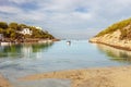 The beautiful beach in Portinatx, Ibiza Royalty Free Stock Photo