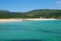 Beautiful beach at the Praia de Balares, near Ponteceso Royalty Free Stock Photo