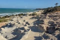 Beautiful beach of Praia do Amor near Pipa, Brazil Royalty Free Stock Photo