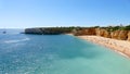 Beautiful beach Praia Nova in Portugal, Algarve