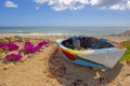 Beautiful beach at Praia Tres Irmaos in Alvor Portugal