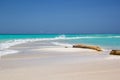 Beautiful beach with pristine turquoise water in Conflict Island, Papua New Guinea