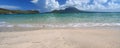 Beautiful beach on Saint Kitts