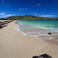 Beautiful beach on Saint Kitts Royalty Free Stock Photo