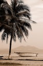 Beautiful beach in Sanya Royalty Free Stock Photo