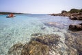 The beautiful beach on Sardinia island, Italy