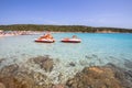 The beautiful beach on Sardinia island, Italy