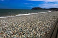 A beautiful beach scape and landscape shot of Llandudno Beach Royalty Free Stock Photo