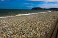 A beautiful beach scape and landscape shot of Llandudno Beach Royalty Free Stock Photo