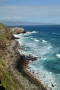 Beautiful beach scene on the island on Maui Hawaii Royalty Free Stock Photo