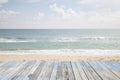 Beautiful beach sea and sky and tropical sea. Royalty Free Stock Photo