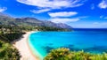 Italian holidays .Best beaches of Sicily island - Scopello Royalty Free Stock Photo