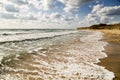 Beautiful beach in the summer Royalty Free Stock Photo