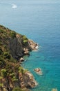 A beach in Thasos, Greece. Sea and sunset photography