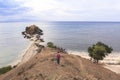 The beautiful beach in Timor Leste