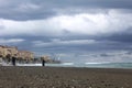 A beautiful beach in Torrox Costa, Spain