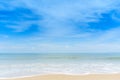 Beautiful beach and tropical sea