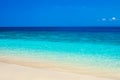 Beautiful beach and tropical turquoise sea