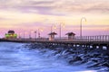 Beautiful Beach at Twilight Royalty Free Stock Photo