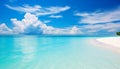 Beautiful beach with white sand turquoise ocean blue 1690444113577 8 Royalty Free Stock Photo