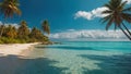 Beautiful beach in Zanzibar