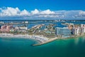 Beautiful Beach in Clearwater Florida Royalty Free Stock Photo