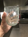 A beutiful beer glass on hand