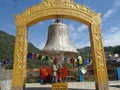 A Beautiful Bell of Monastery India .