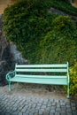 Beautiful bench in the park