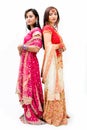 Beautiful Bengali brides Royalty Free Stock Photo