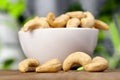 beautiful bent cashew nuts