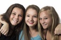 Beautiful Best friend Teenagers girls hugging Royalty Free Stock Photo