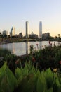 Beautiful Bicentenario Park in Vitacura, Chile