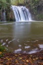 Beautiful big spanish waterfall in Catalonia