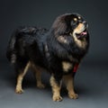 Beautiful big Tibetan mastiff dog Royalty Free Stock Photo