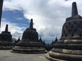 Beautiful Biggest Buddhist stone temple Royalty Free Stock Photo