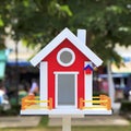 Beautiful bird house Royalty Free Stock Photo