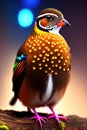 a beautiful bird Swallow is on natural flame. Ai generated.