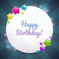 Beautiful Birthday card template