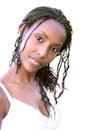 Beautiful black woman Royalty Free Stock Photo