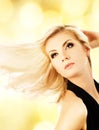 Beautiful blond woman Royalty Free Stock Photo